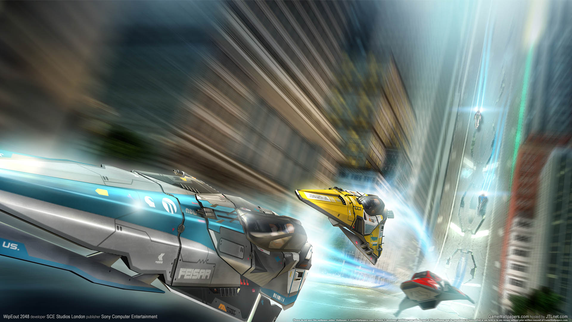 WipEout 2048 fondo de escritorio 01 1920x1080