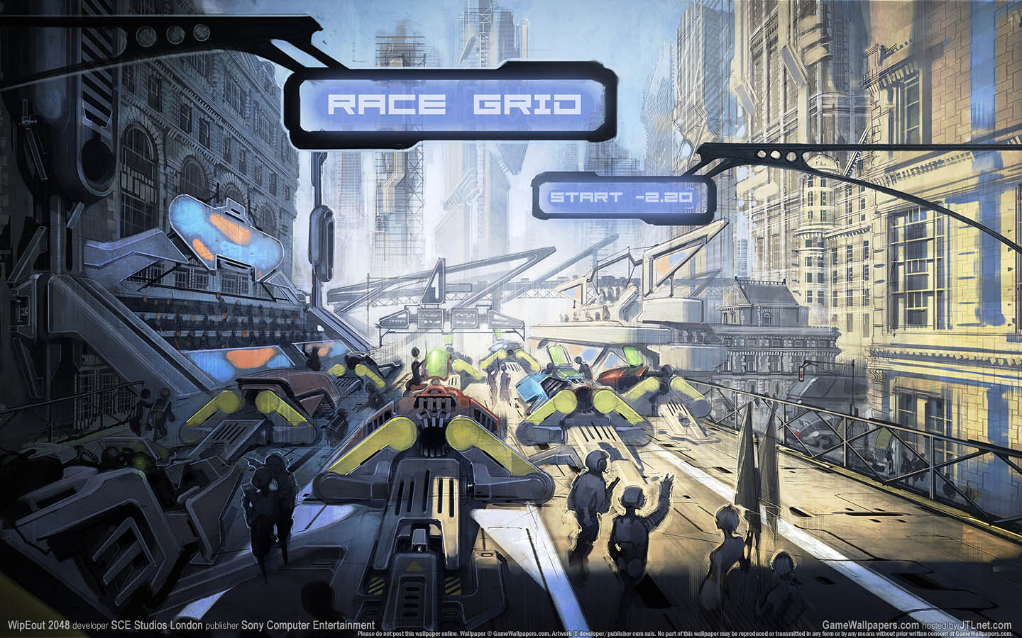 WipEout 2048 achtergrond 03 1440x900