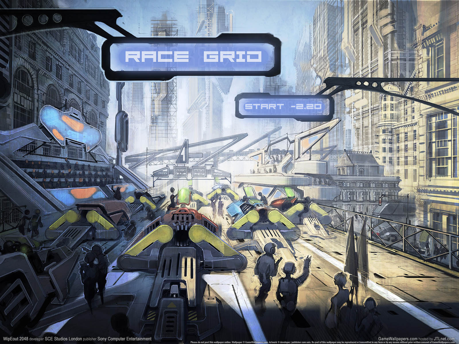 WipEout 2048 achtergrond 03 1600x1200