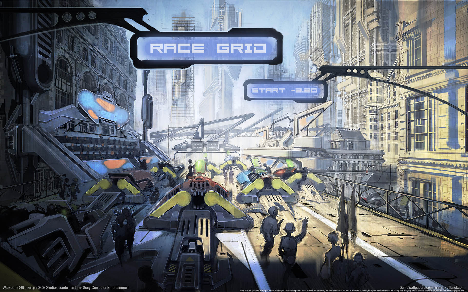 WipEout 2048 achtergrond 03 1920x1200