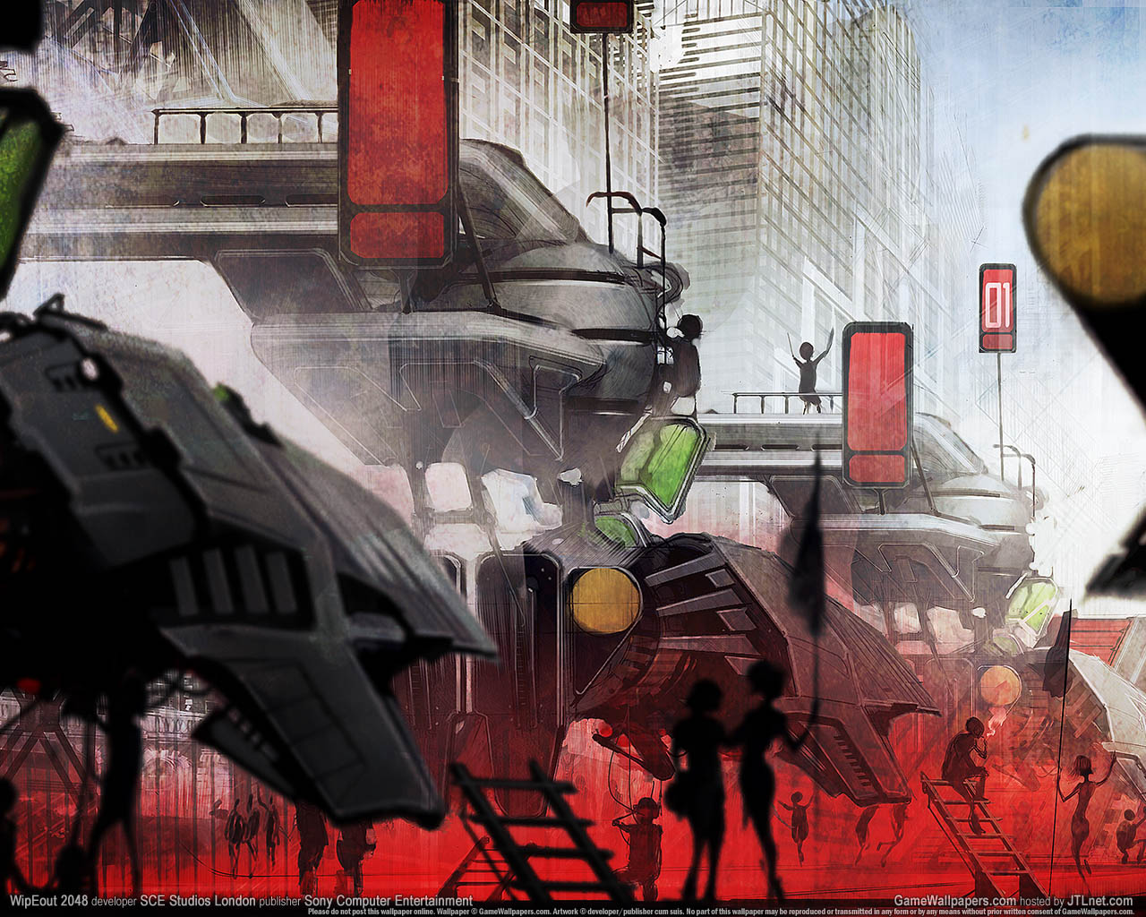 WipEout 2048 wallpaper 04 1280x1024