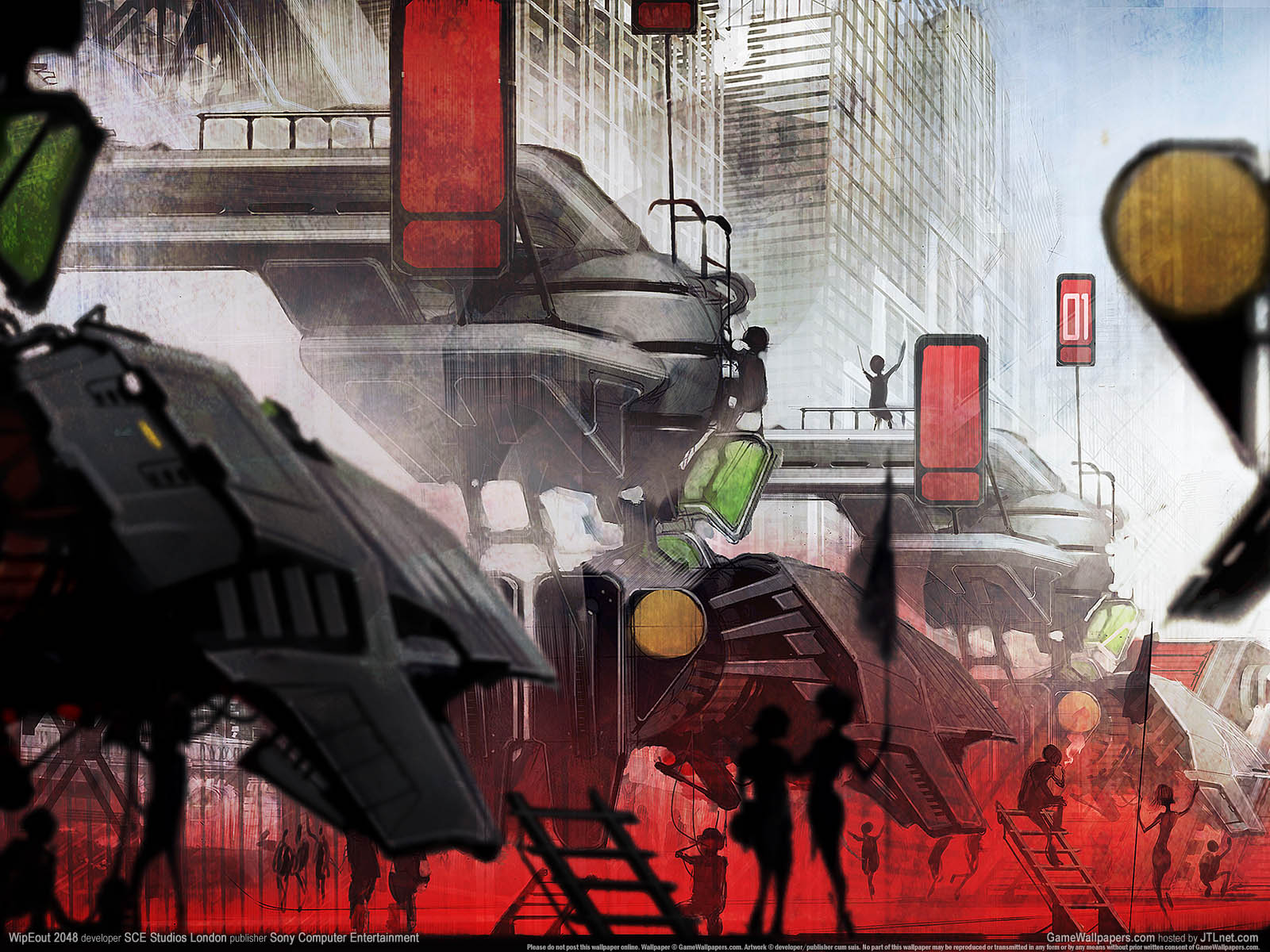 WipEout 2048 achtergrond 04 1600x1200