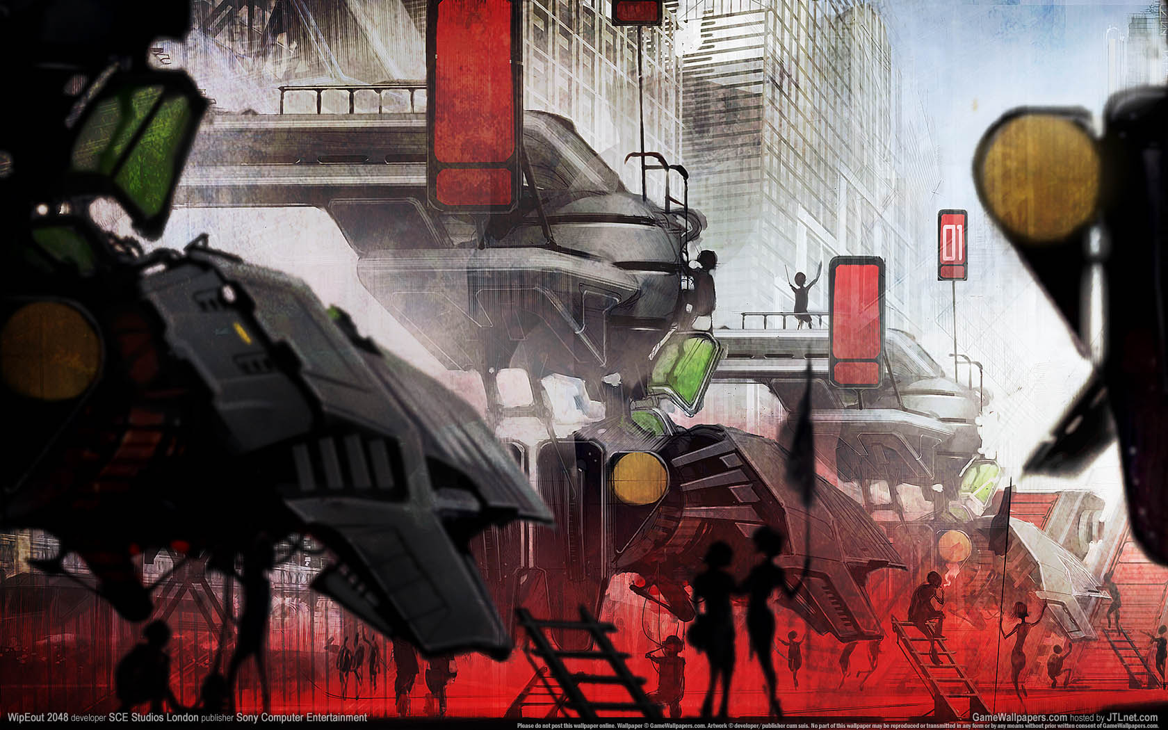 WipEout 2048 achtergrond 04 1680x1050