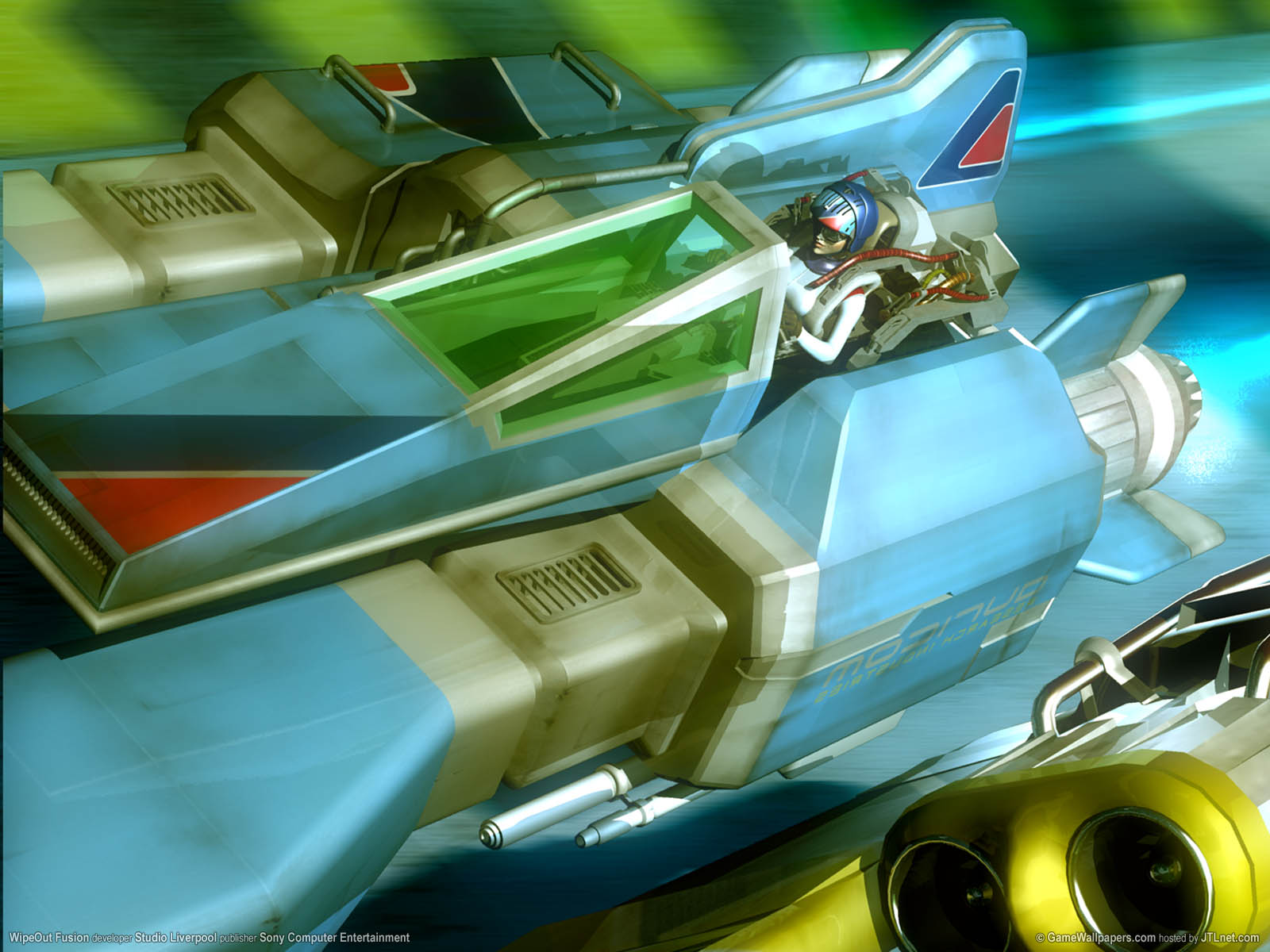 WipeOut Fusion wallpaper 01 1600x1200