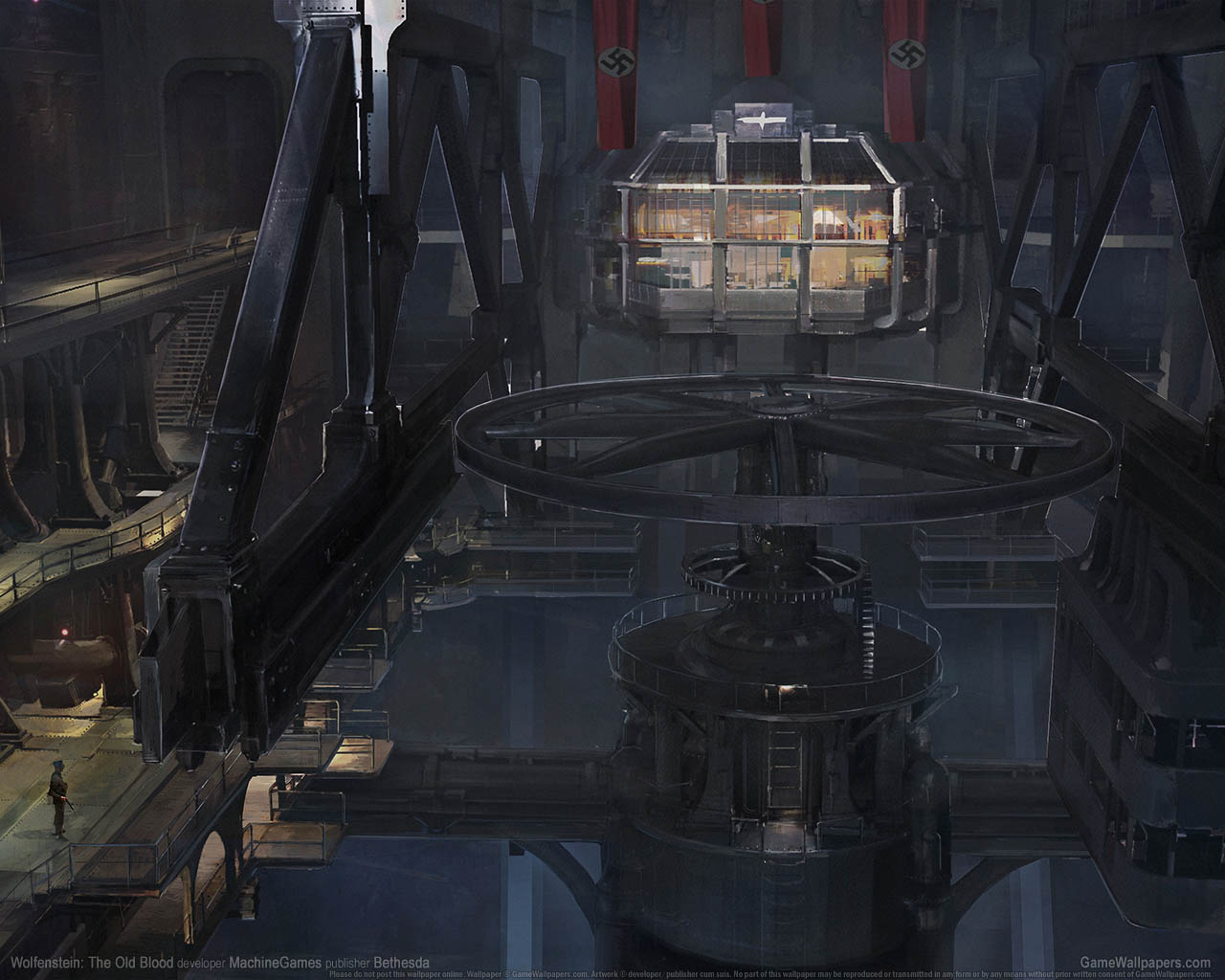 Wolfenstein: The Old Blood achtergrond 01 1280x1024