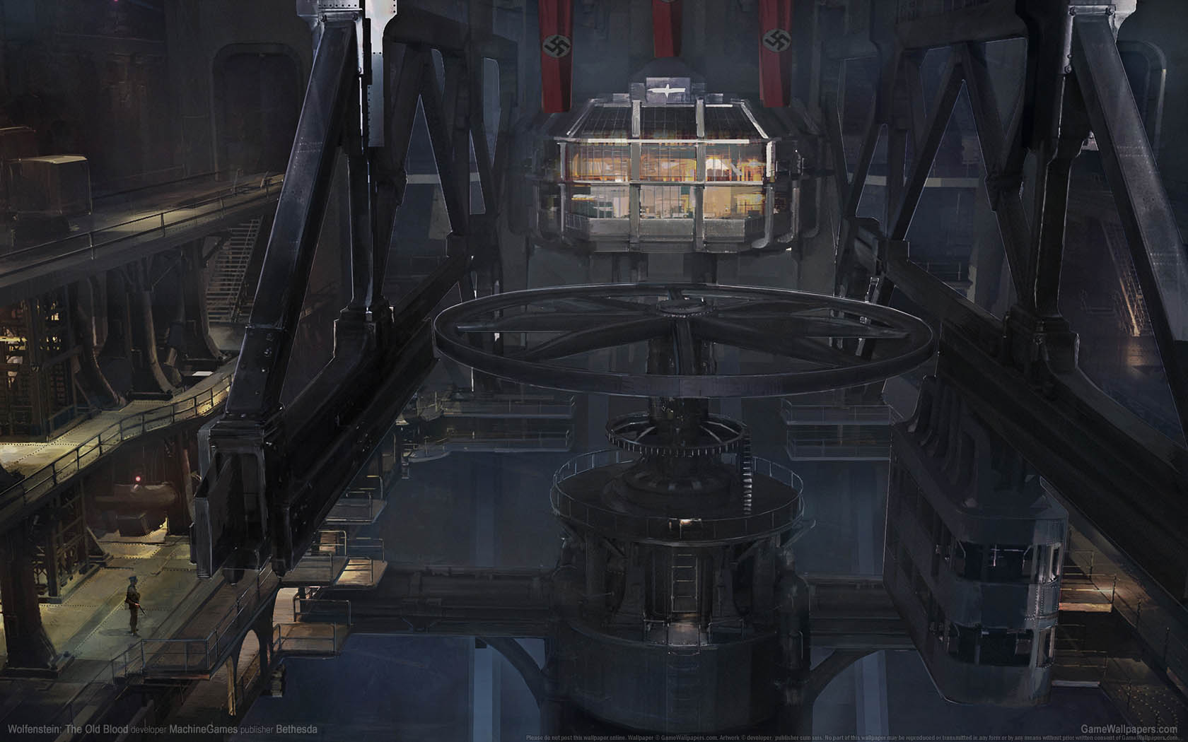 Wolfenstein: The Old Blood achtergrond 01 1680x1050