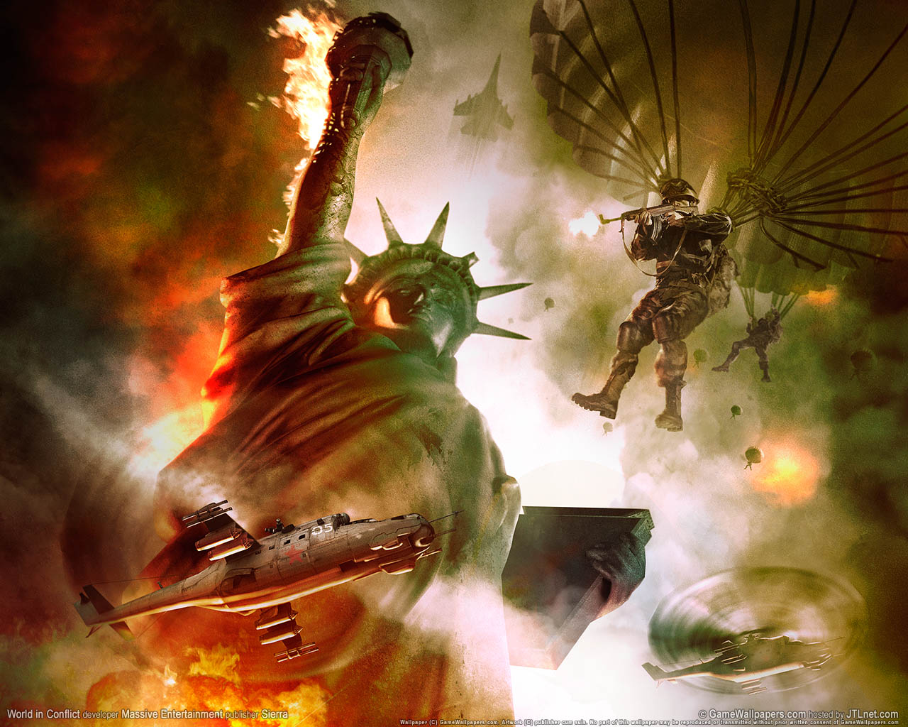 World in Conflict fond d'cran 01 1280x1024