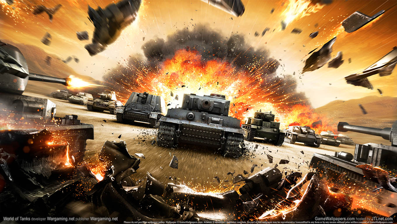 World of Tanks wallpaper 01 1360x768
