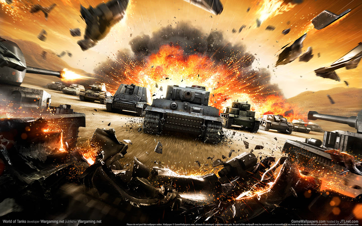World of Tanks fond d'cran 01 1440x900