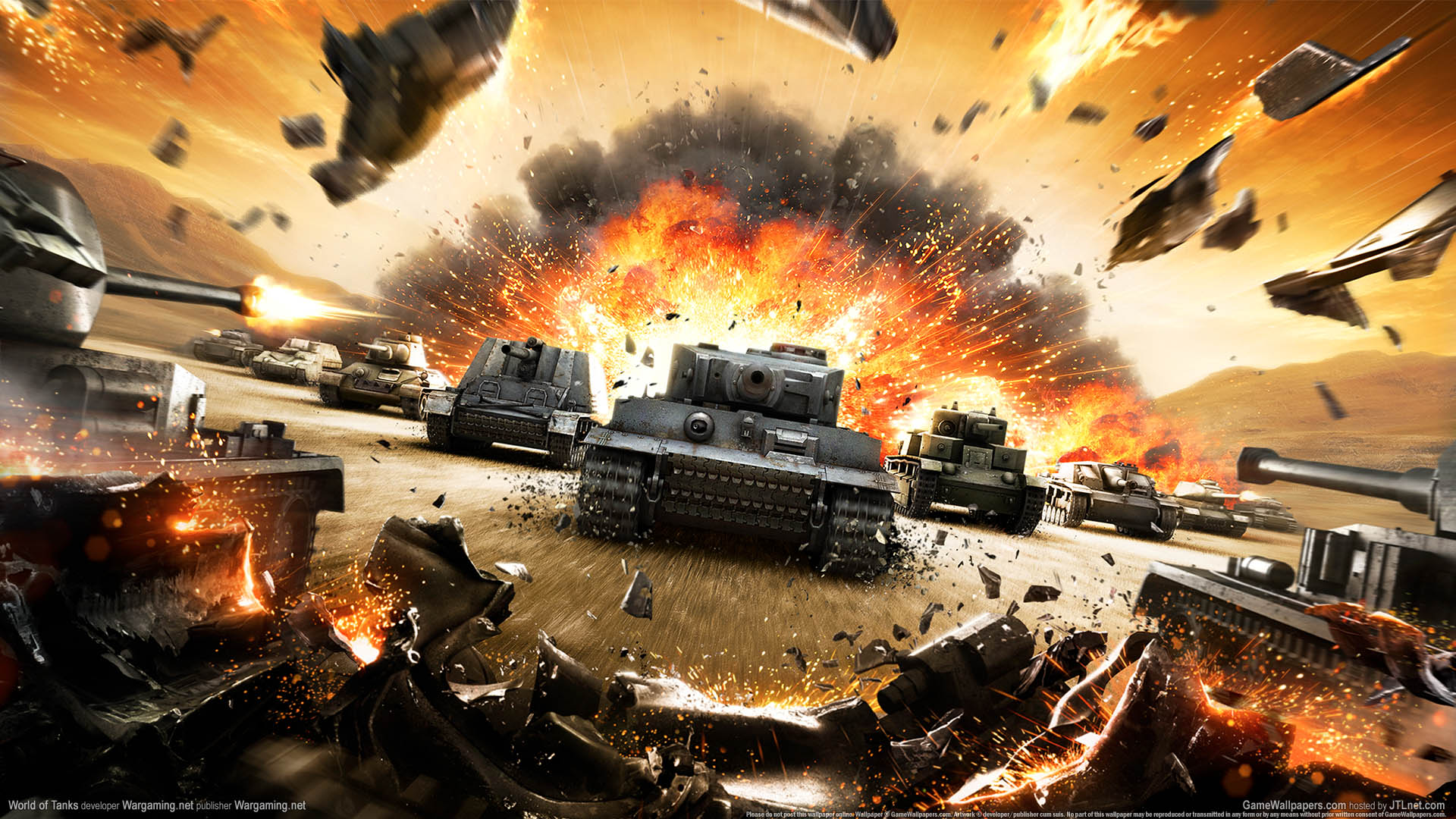 World of Tanks fondo de escritorio 01 1920x1080