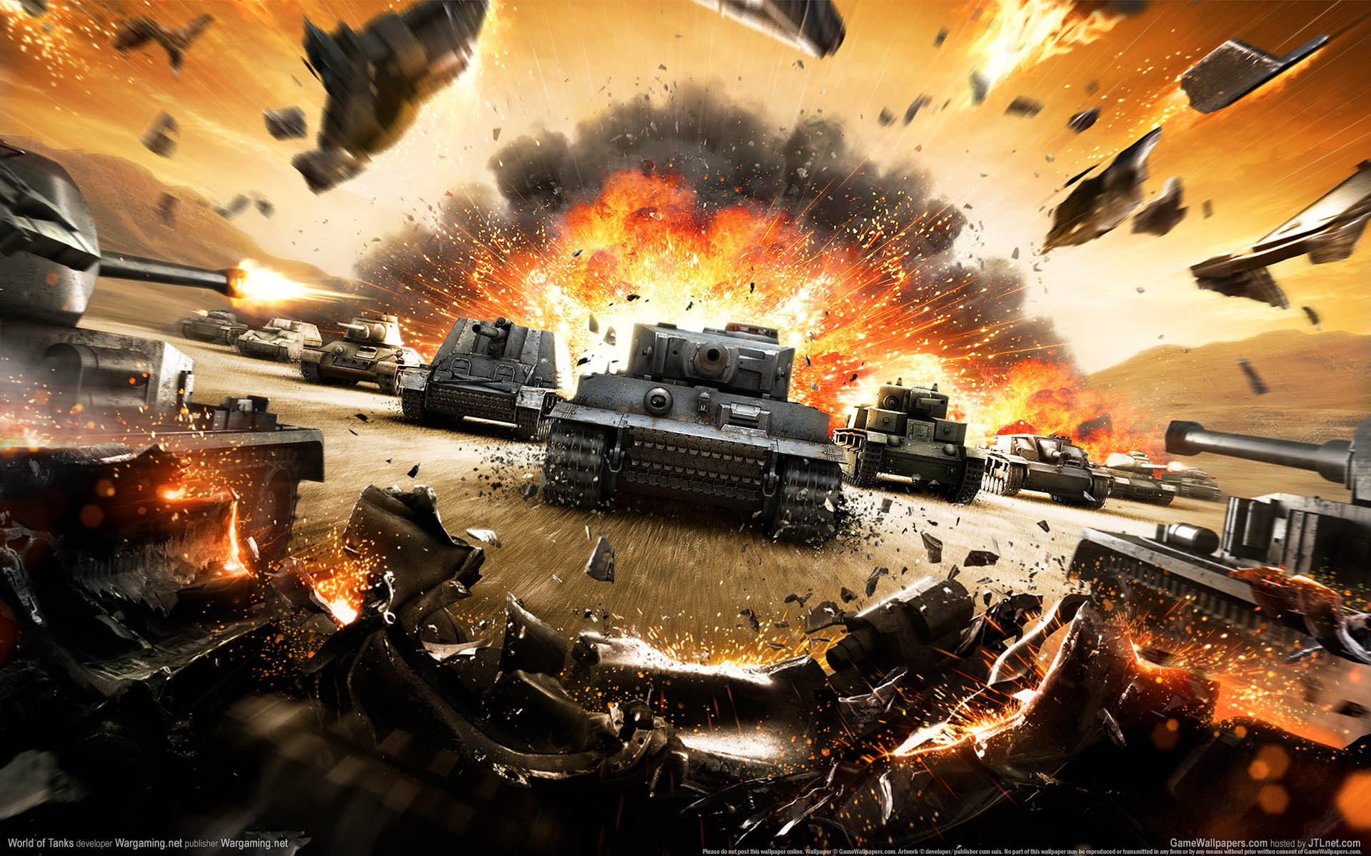 World of Tanks fond d'cran 01 1920x1200