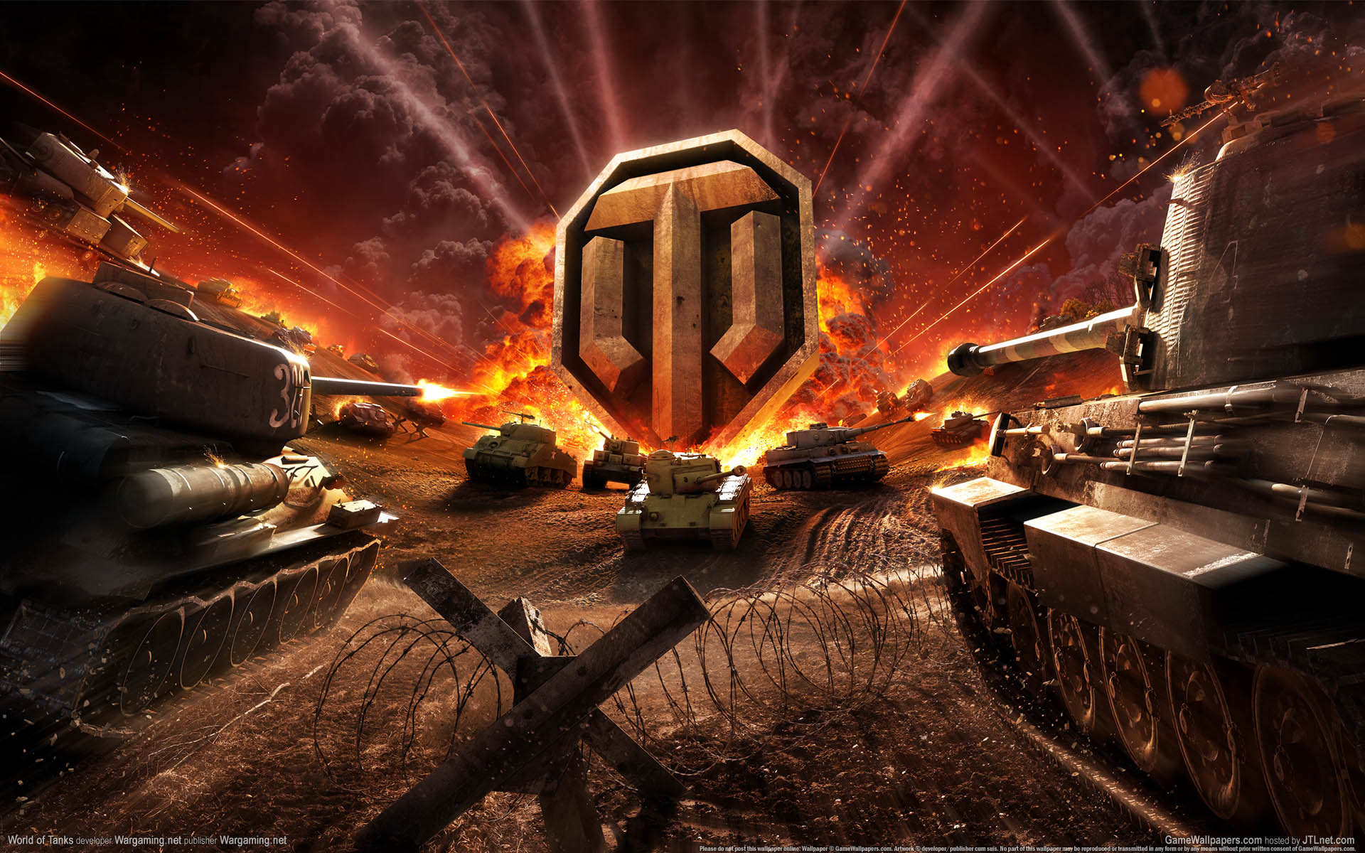 World of Tanks fond d'cran 02 1920x1200