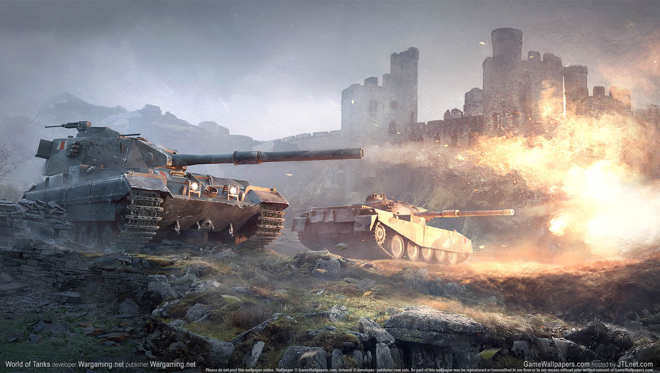 World of Tanks fondo de escritorio 04 1360x768