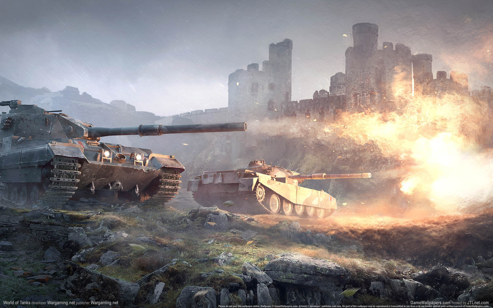 World of Tanks wallpaper 04 1680x1050