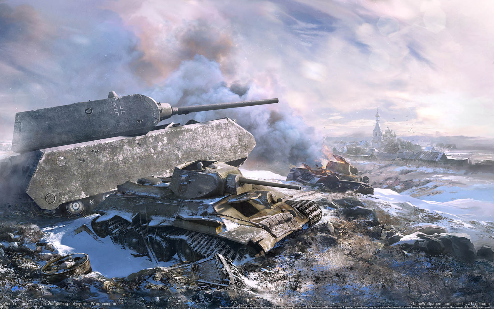 World of Tanks fond d'cran 05 1680x1050