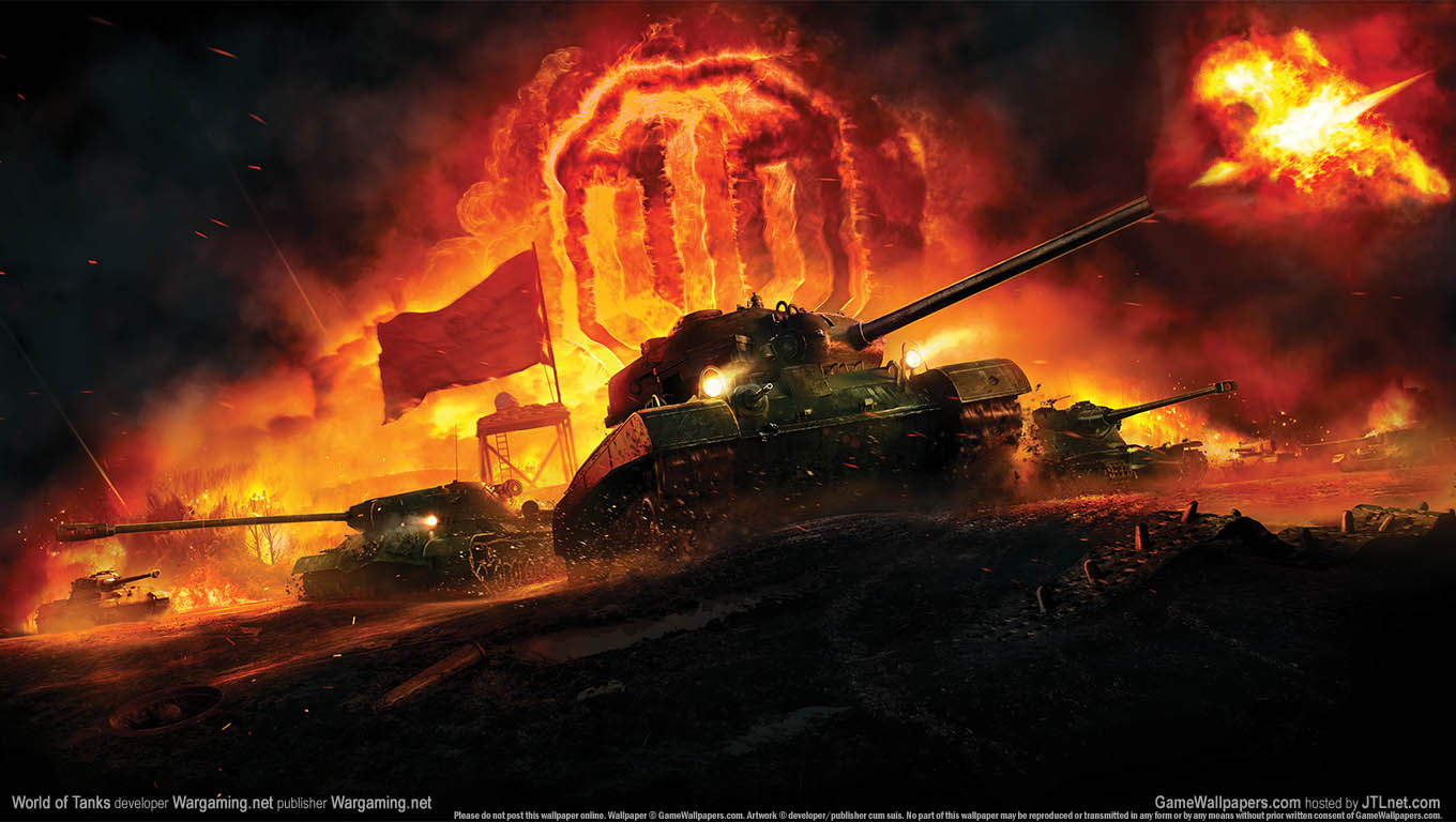 World of Tanks fond d'cran 06 1360x768