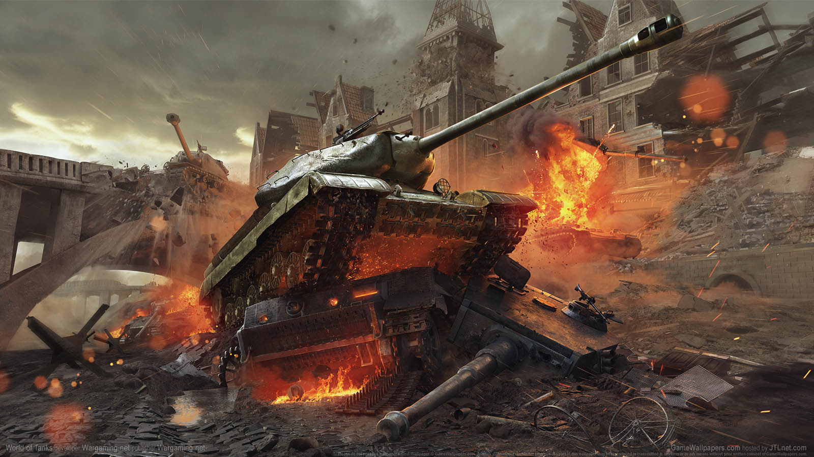 World of Tanks achtergrond 08 1600x900