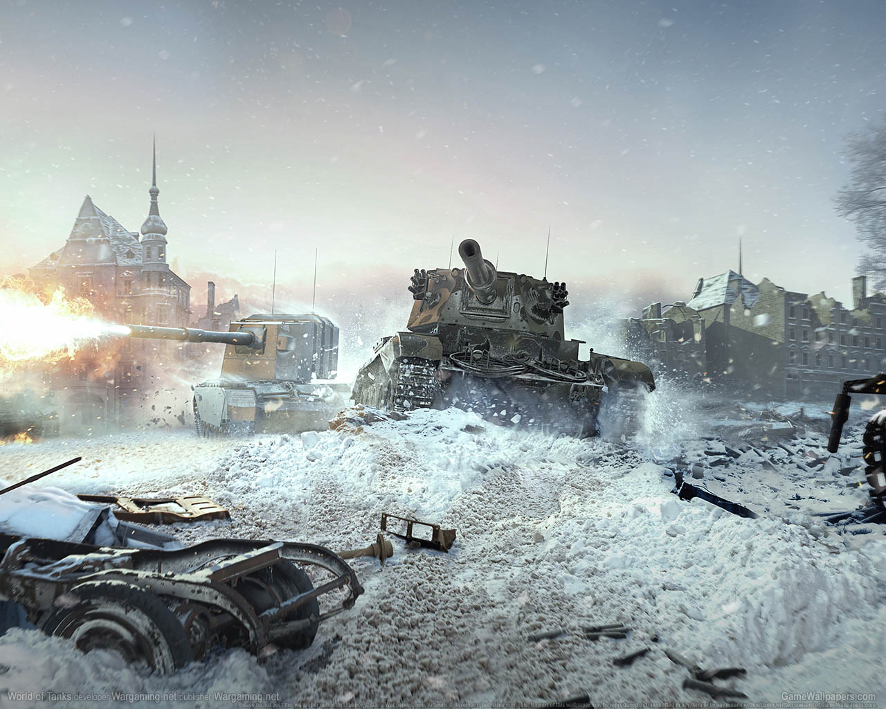World of Tanks fondo de escritorio 11 1280x1024