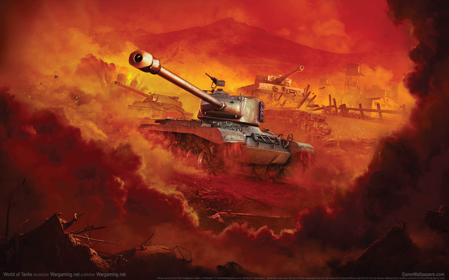 World of Tanks fond d'cran 14 1440x900