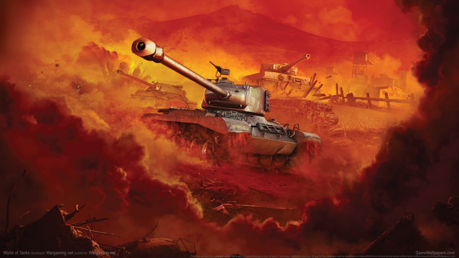 World of Tanks fond d'cran 14 1600x900