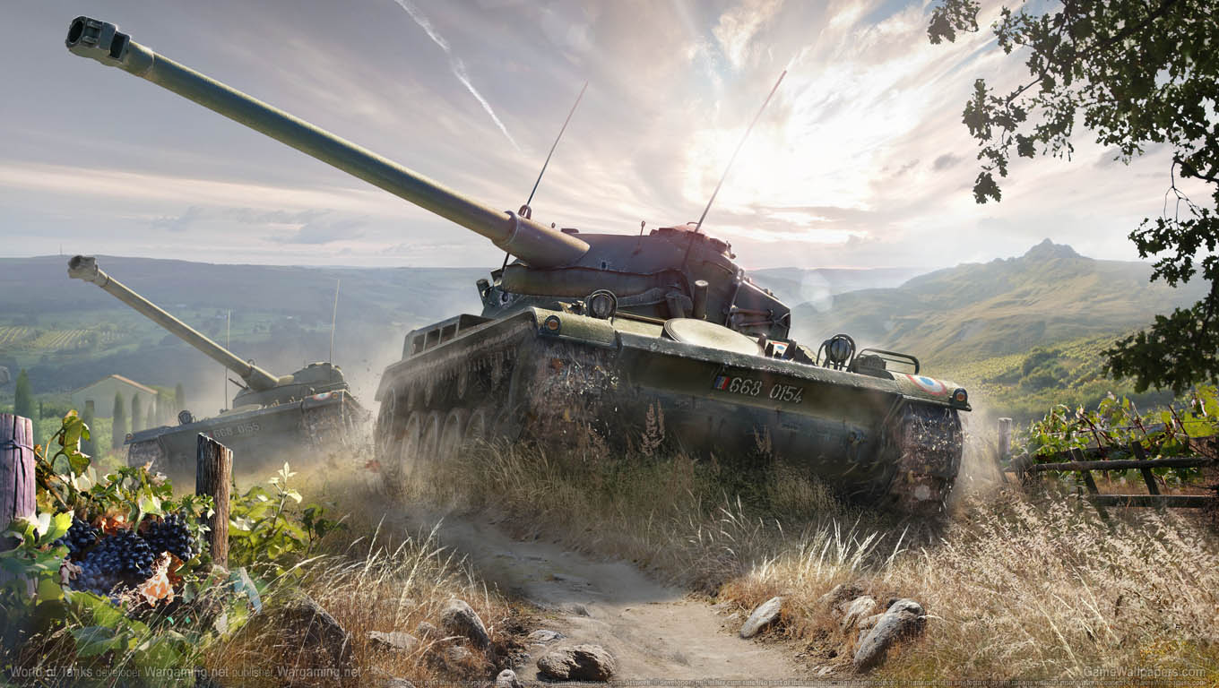 World of Tanks wallpaper 15 1360x768