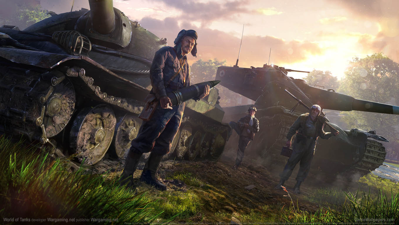 World of Tanks achtergrond 20 1360x768