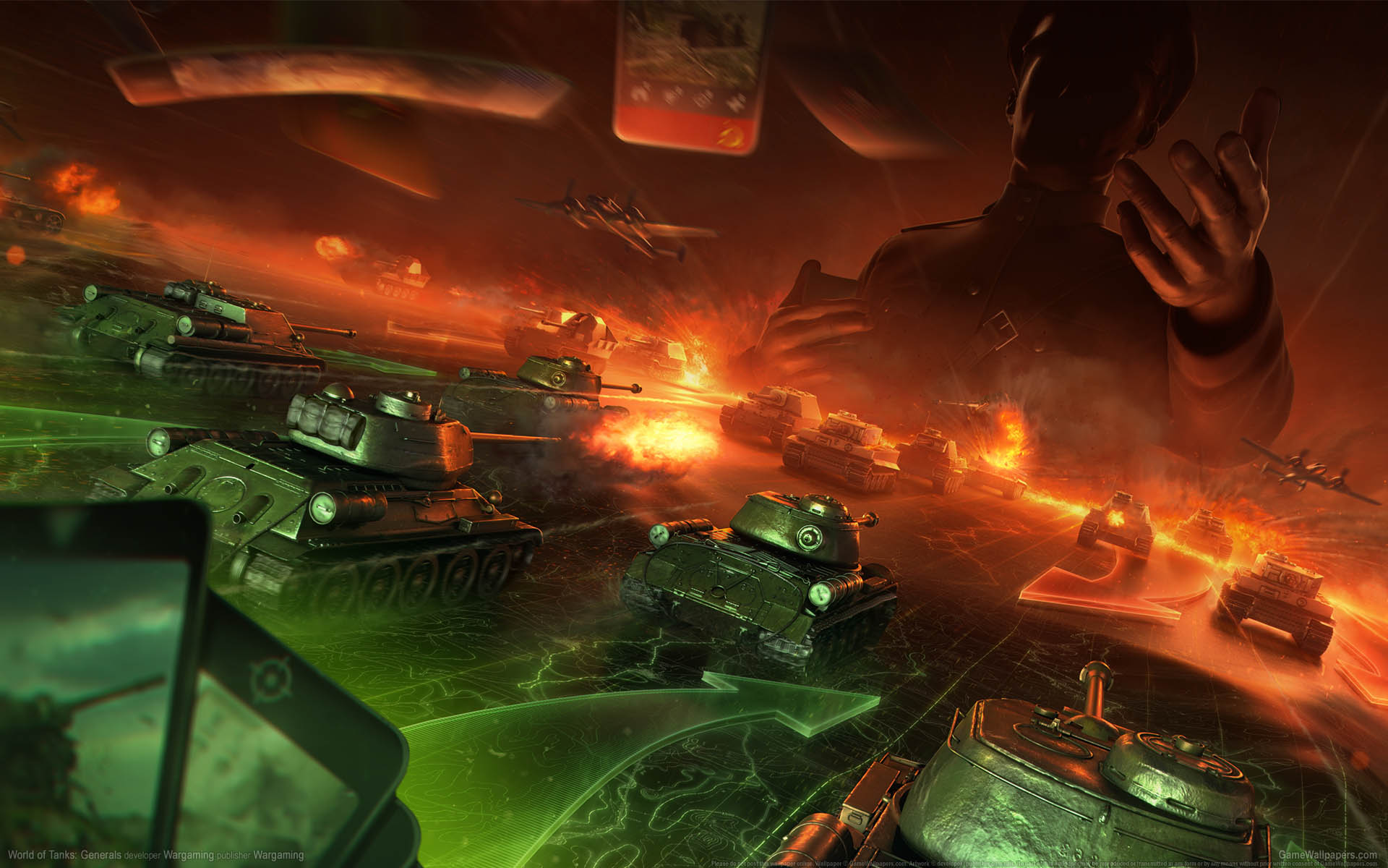 World of Tanks: Generals Hintergrundbild 01 1920x1200