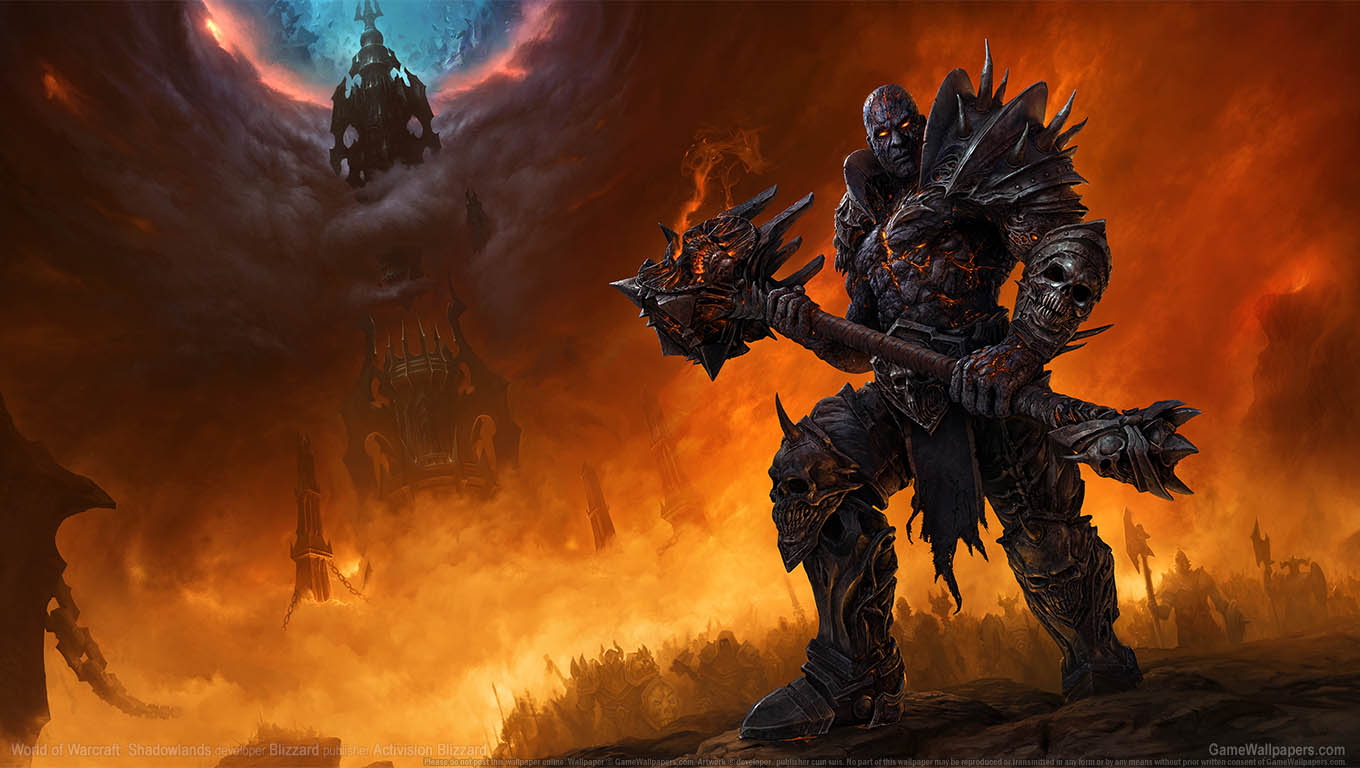 World of Warcraft: Shadowlands fond d'cran 01 1360x768