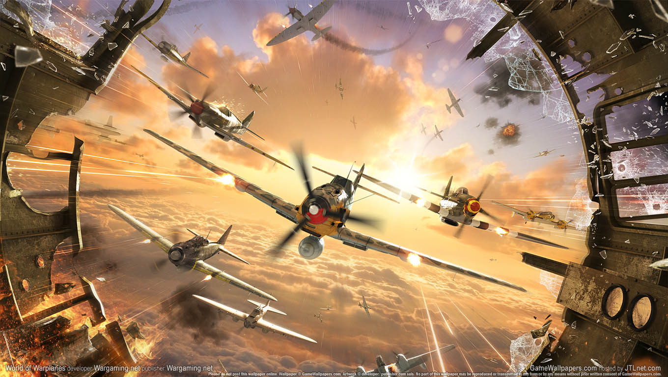 World of Warplanes Hintergrundbild 01 1360x768