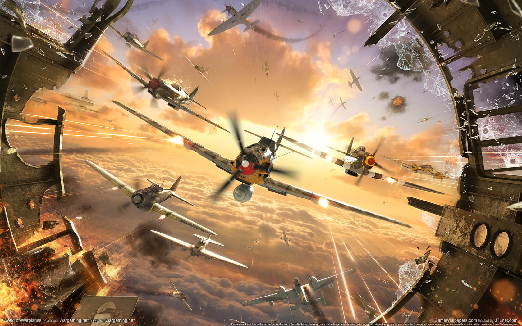 World of Warplanes fond d'cran 01 1680x1050