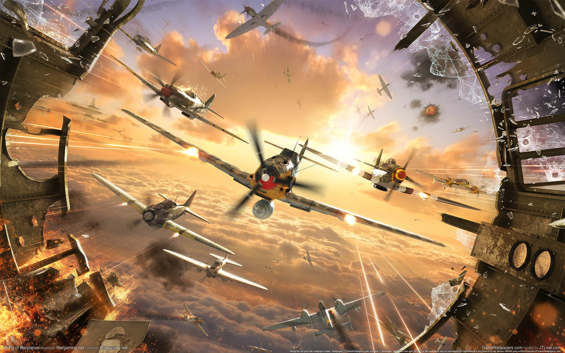 World of Warplanes achtergrond 01 1920x1200