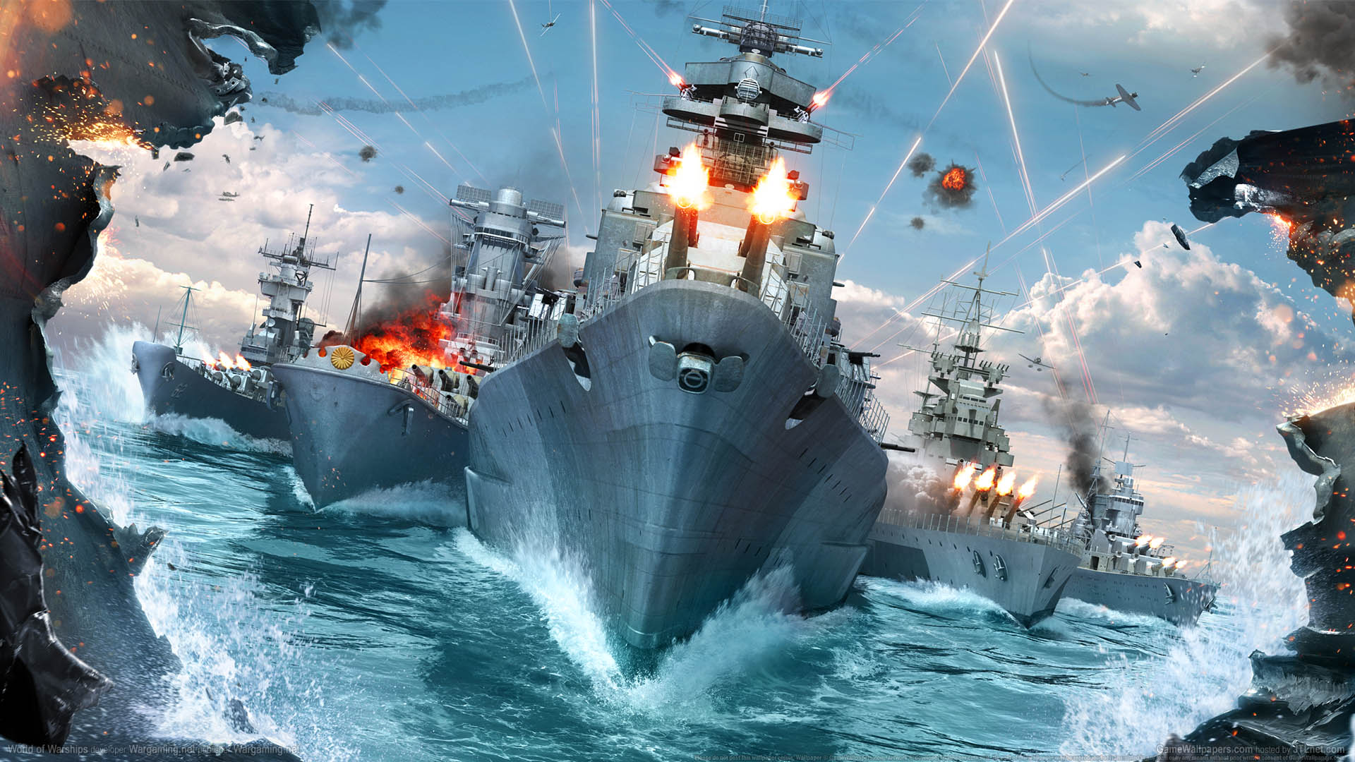 World of Warships wallpaper 01 1920x1080