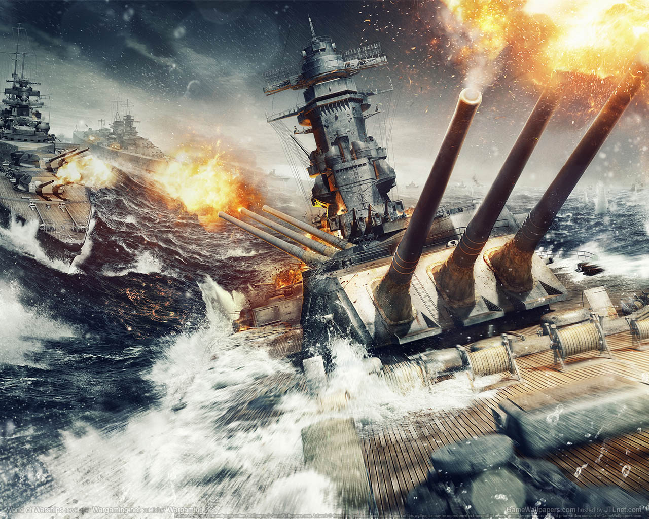 World of Warships Hintergrundbild 02 1280x1024