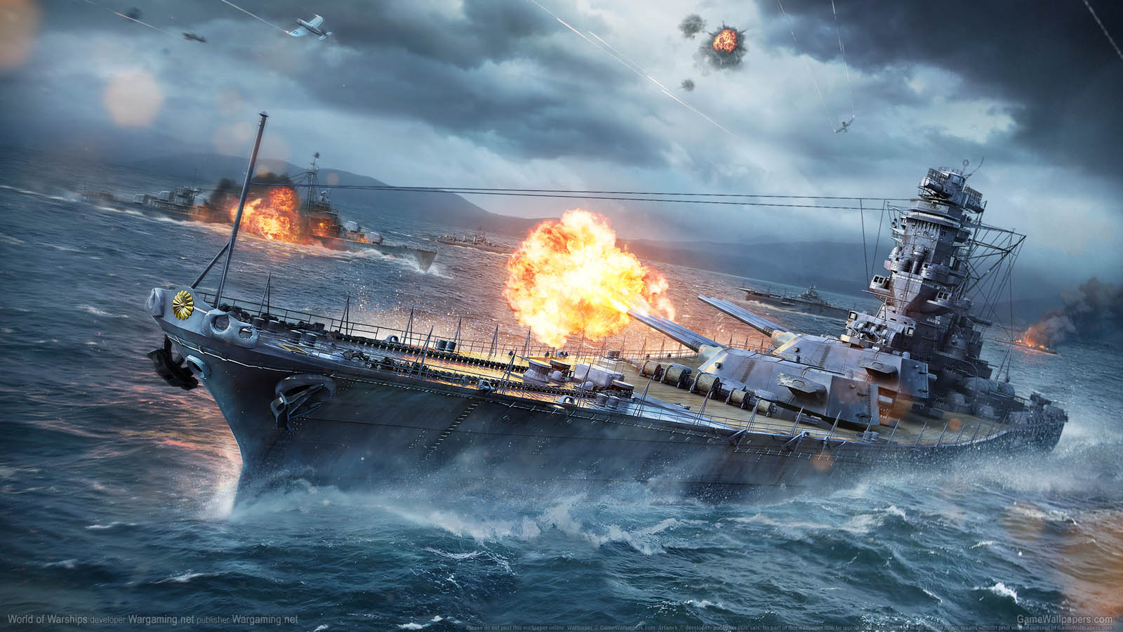 World of Warships achtergrond 04 1600x900