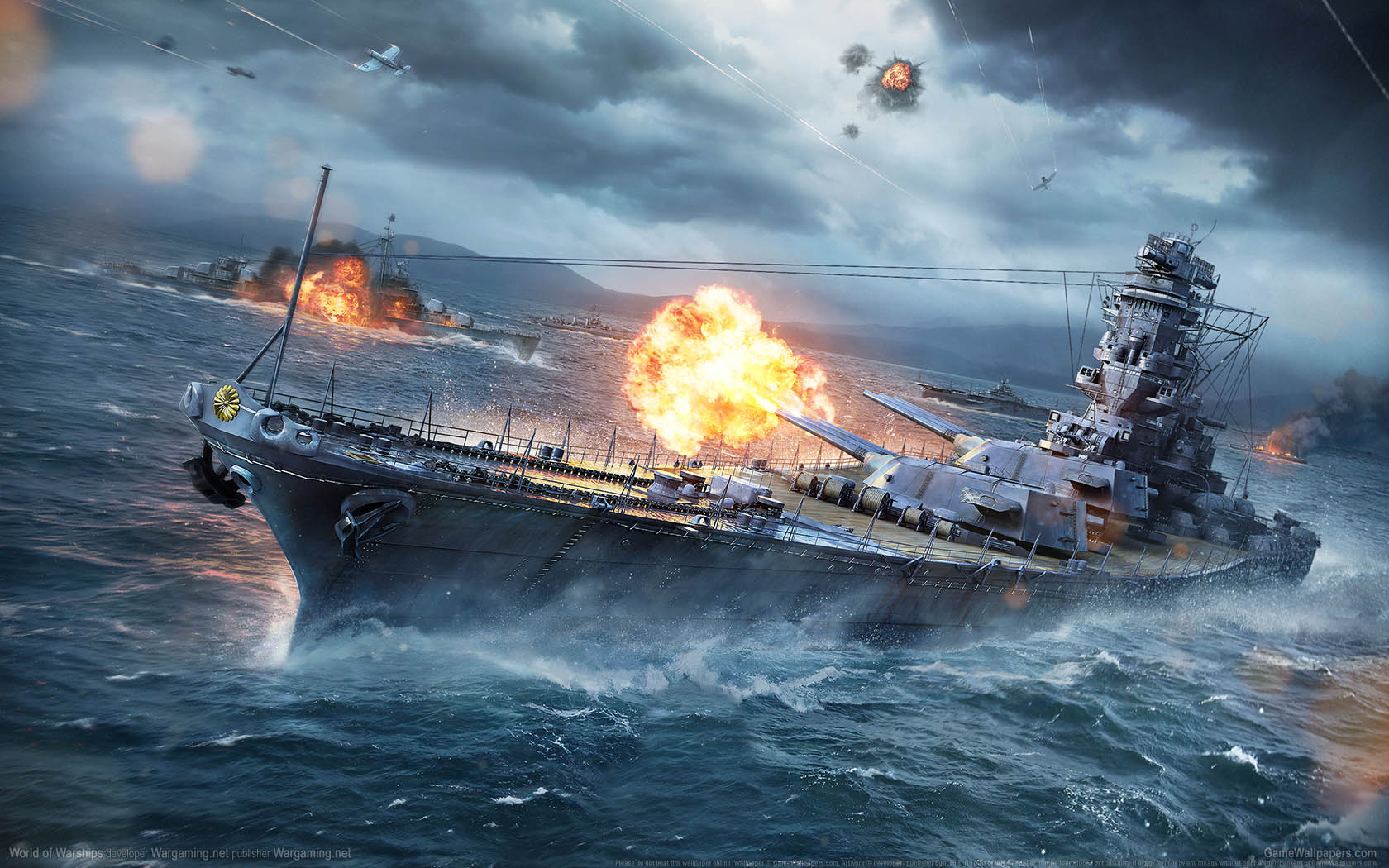 World of Warships fond d'cran 04 1680x1050