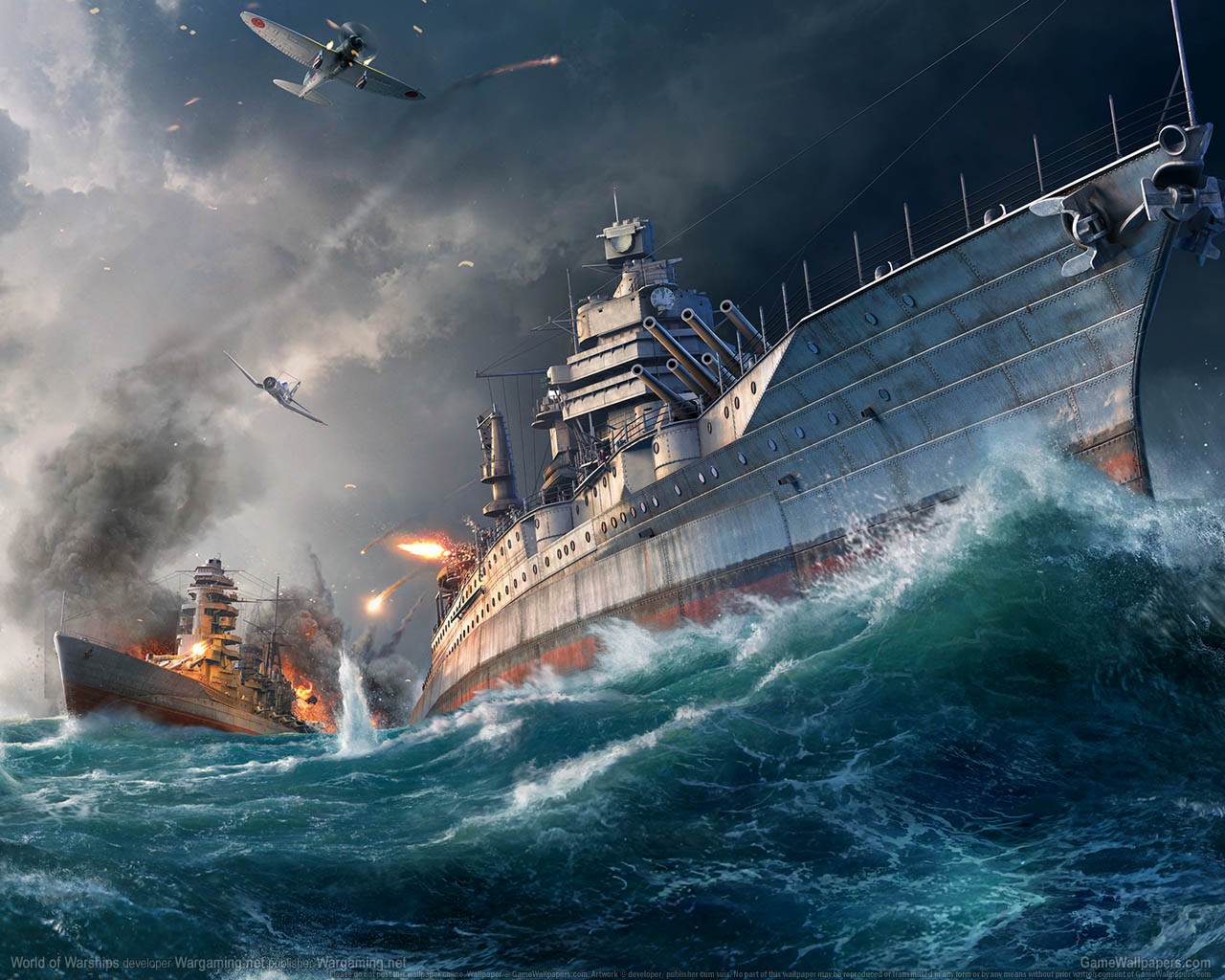 World of Warships fondo de escritorio 05 1280x1024