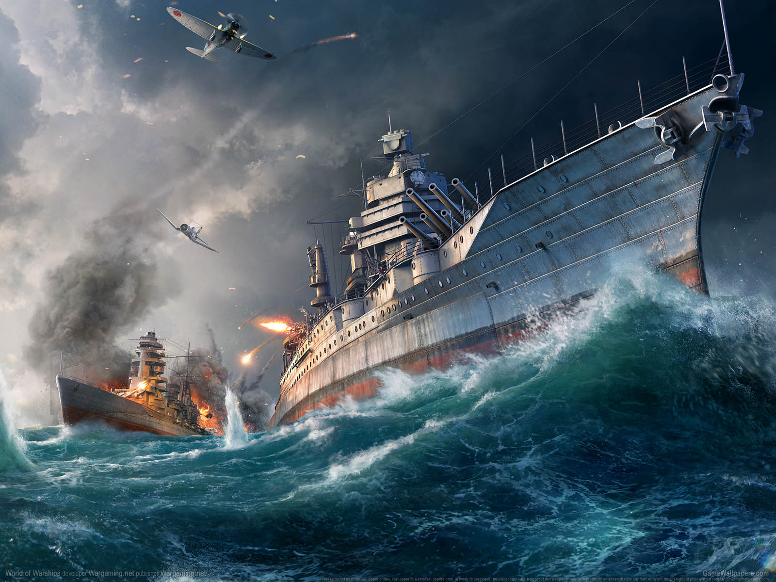 World of Warships fondo de escritorio 05 1600x1200