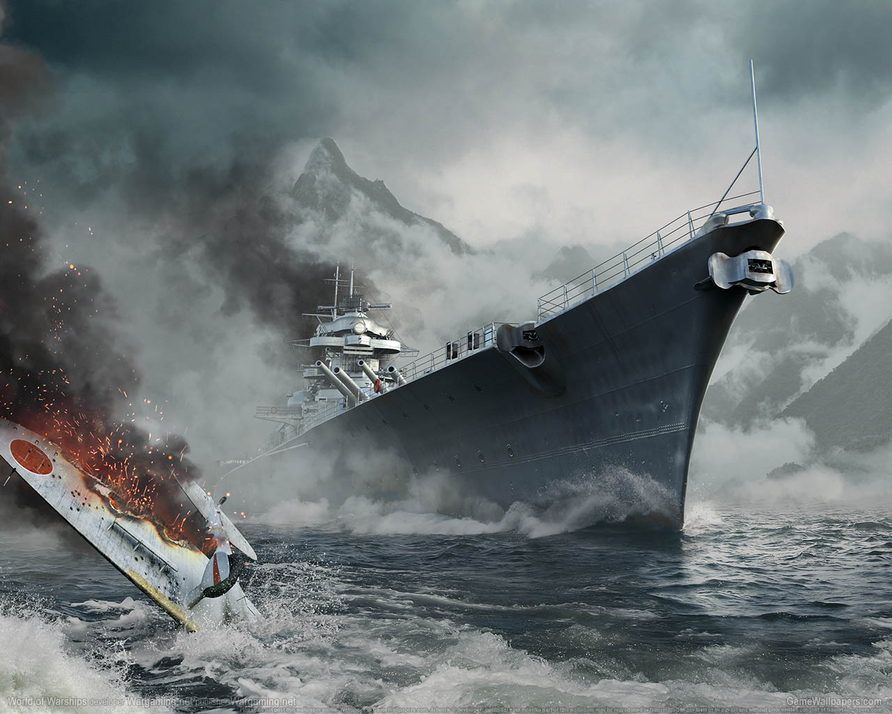 World of Warships fond d'cran 06 1280x1024