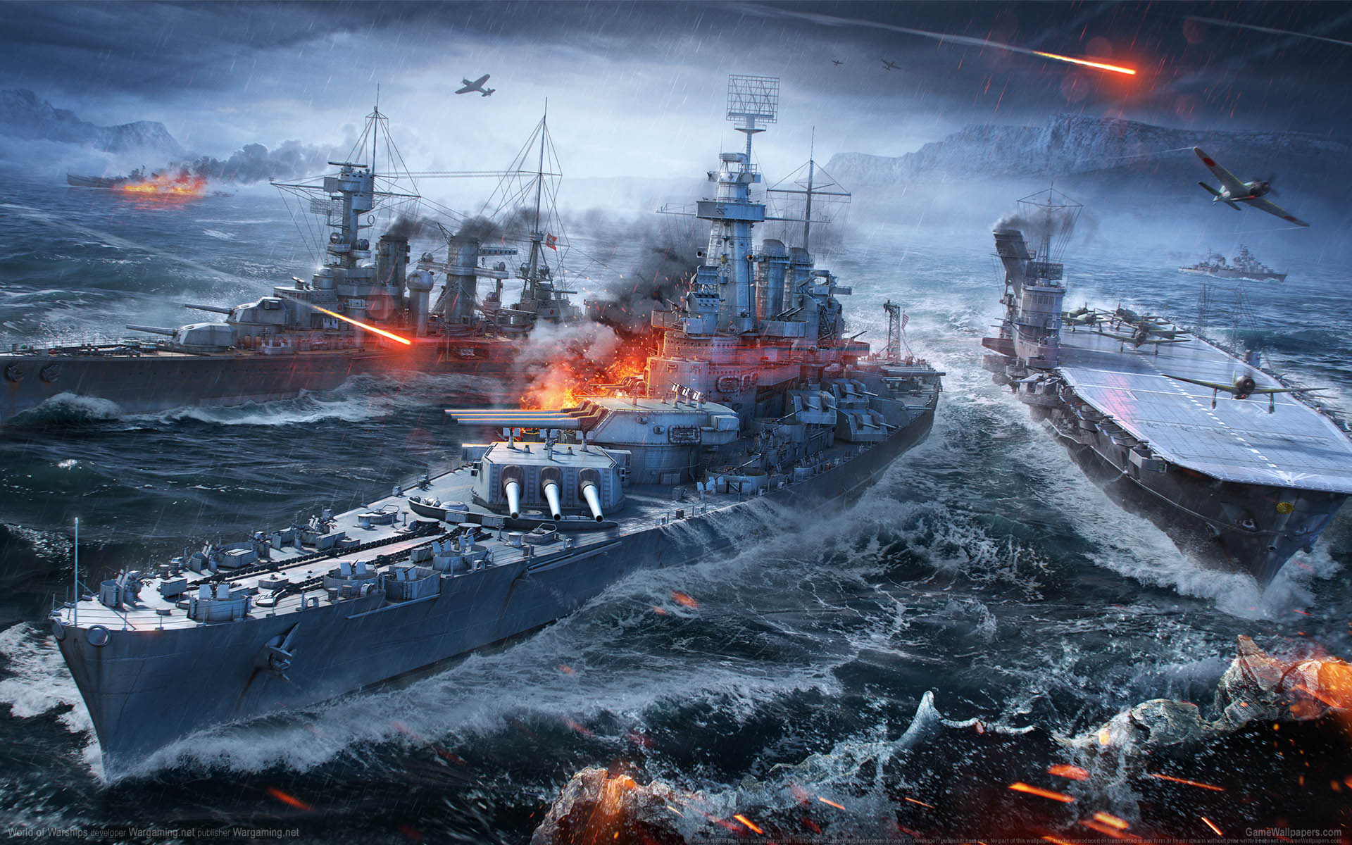 World of Warships achtergrond 09 1920x1200