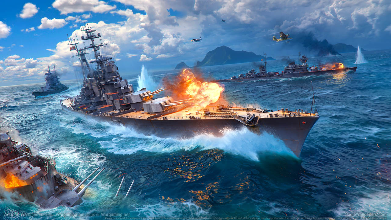 World of Warships fond d'cran 10 1280x720