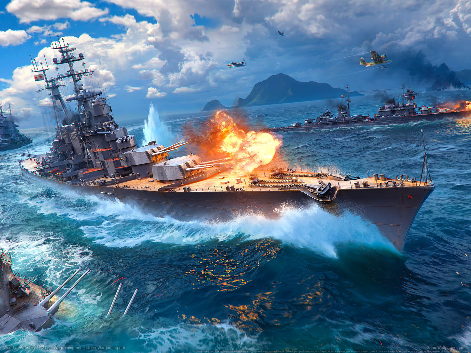 World of Warships fondo de escritorio 10 1600x1200