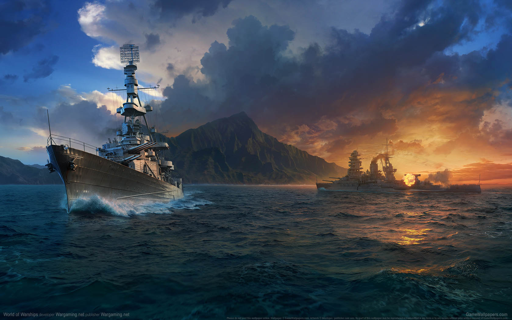 World of Warships fondo de escritorio 11 1680x1050