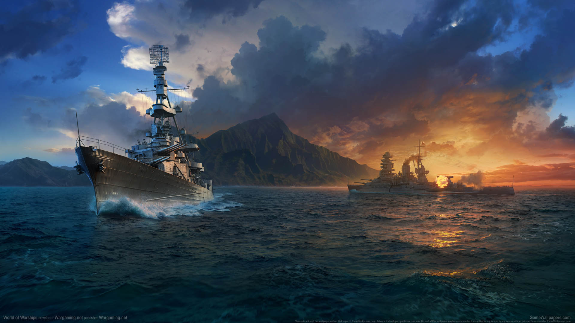 World of Warships fondo de escritorio 11 1920x1080