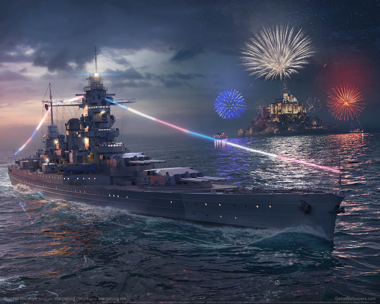 World of Warships fond d'cran 13 1280x1024