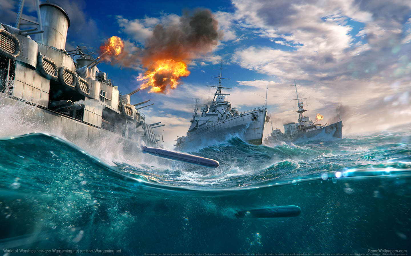 World of Warships fondo de escritorio 15 1440x900