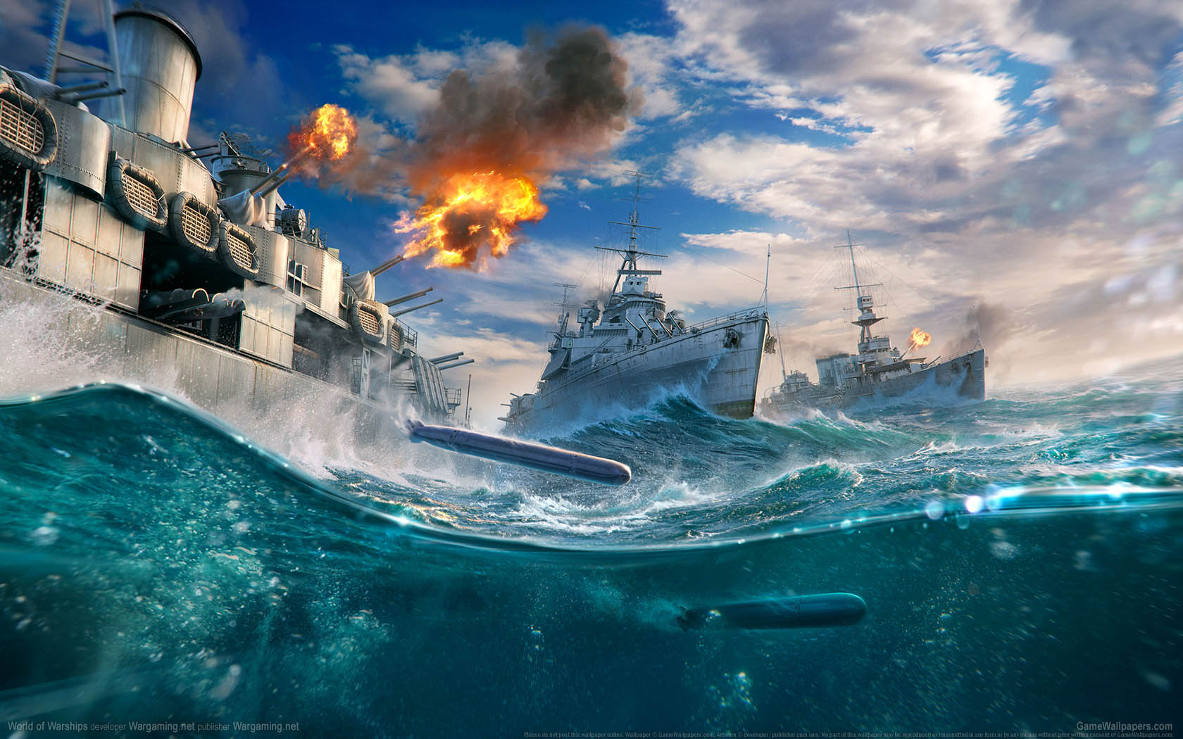 World of Warships Hintergrundbild 15 1680x1050