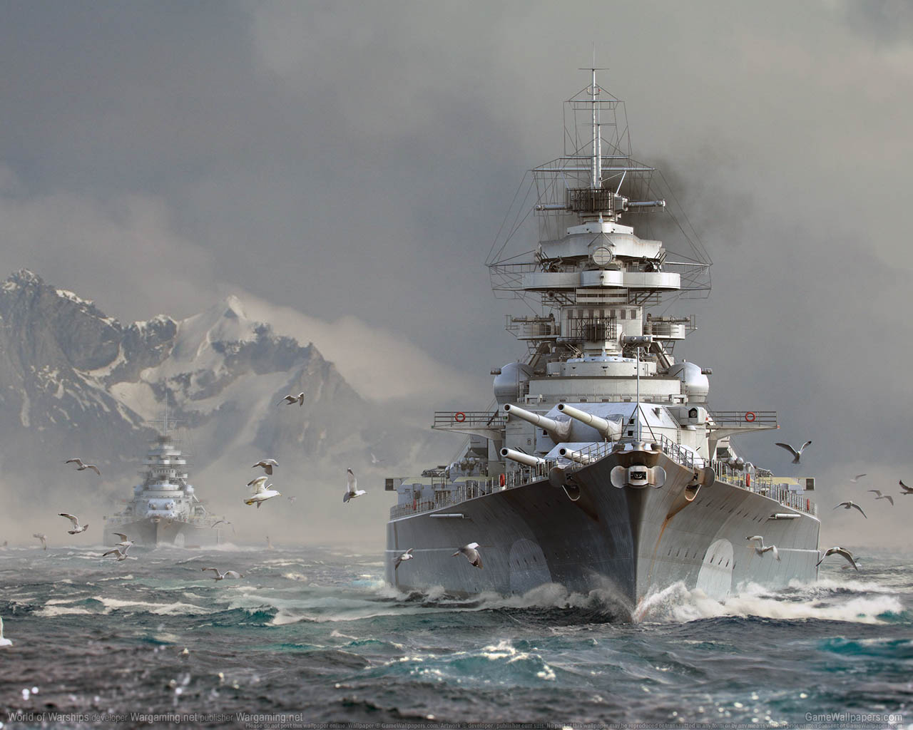 World of Warships fondo de escritorio 16 1280x1024