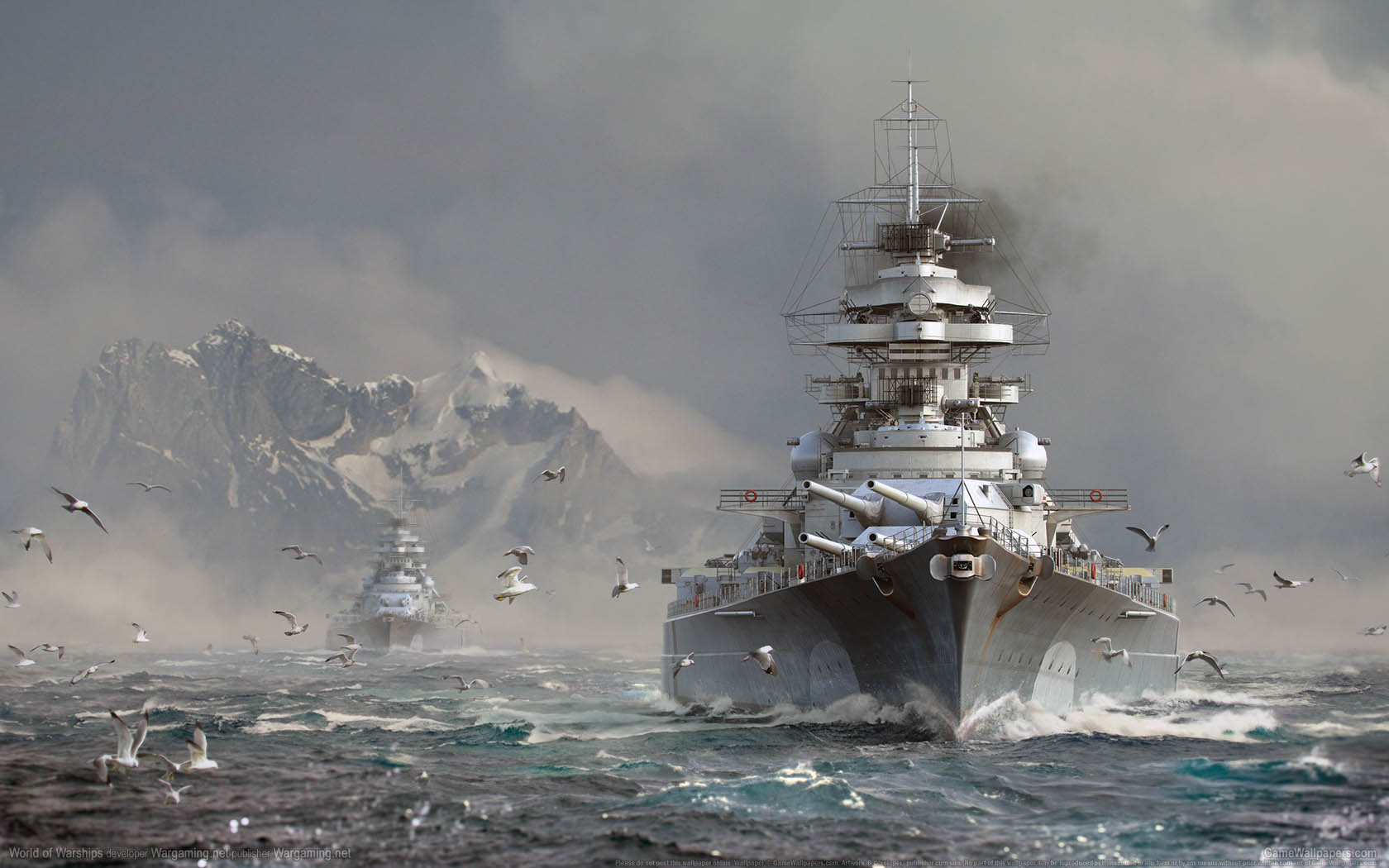 World of Warships achtergrond 16 1680x1050