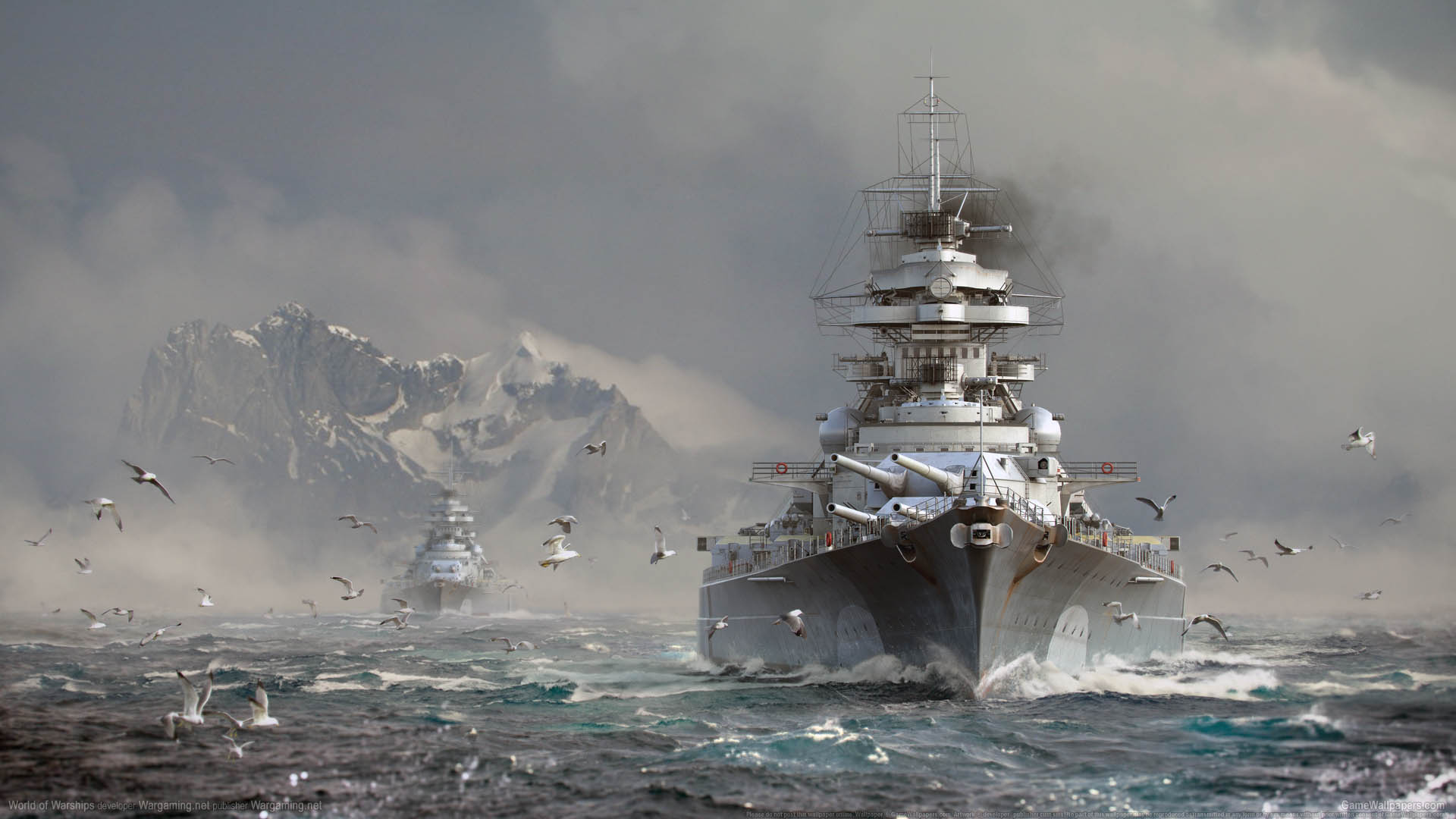 World of Warships achtergrond 16 1920x1080