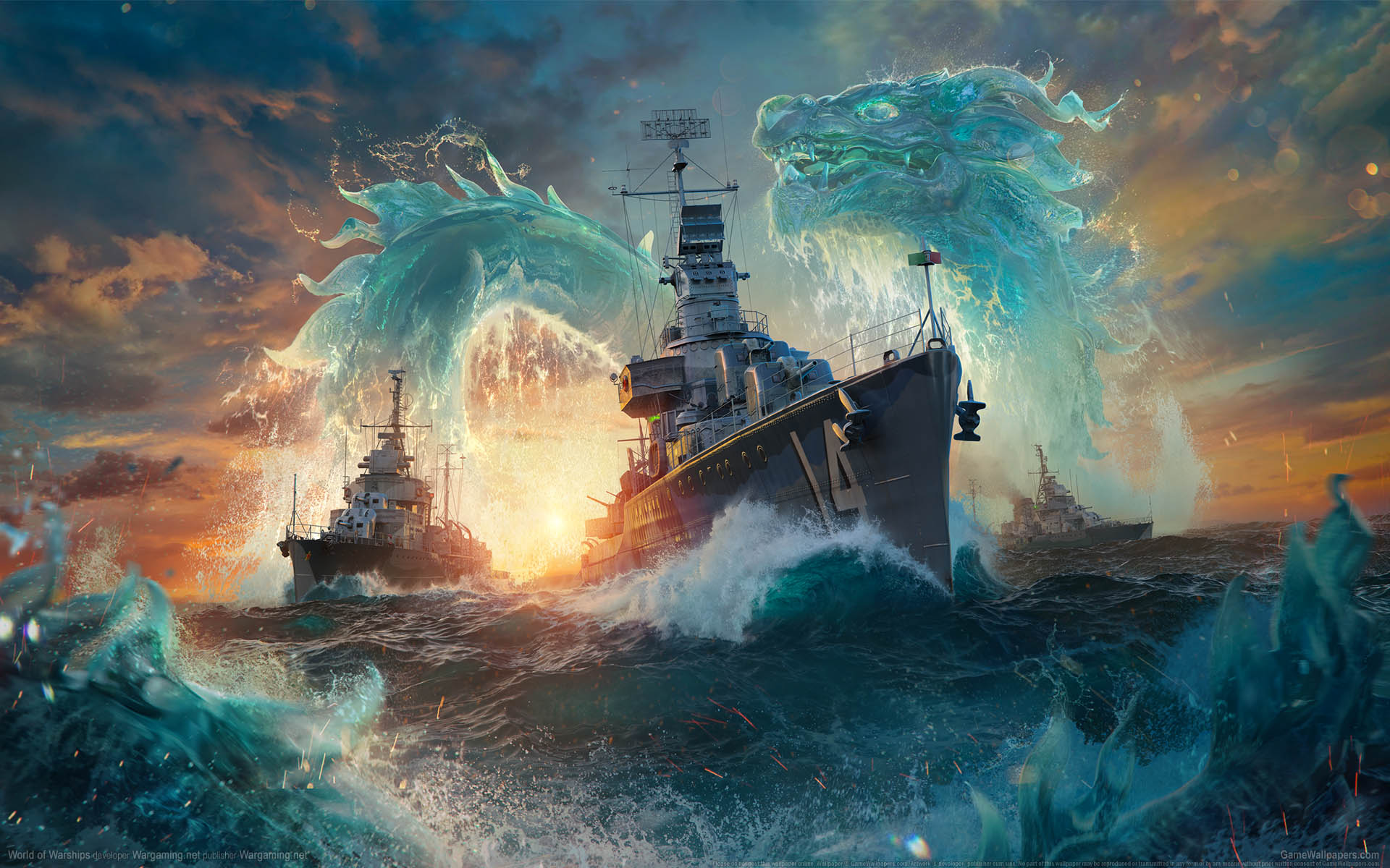 World of Warships fondo de escritorio 17 1920x1200